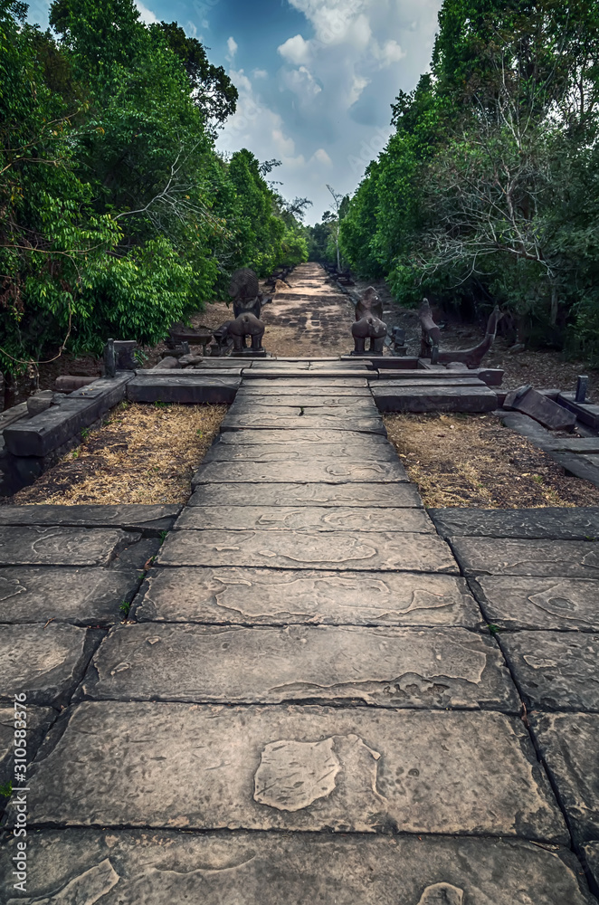 Banteay Srei Srey temple Angkorian sites in Cambodia Siem Reap, Cambodia