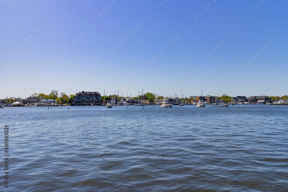 The harbor, Severn River at Baltimore