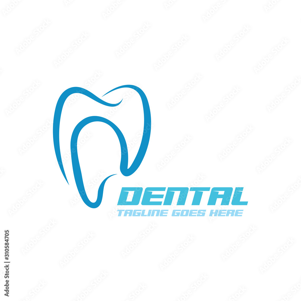 Dental care logo Template vector illustration icon design Dental care logo Template vector illustration icon design