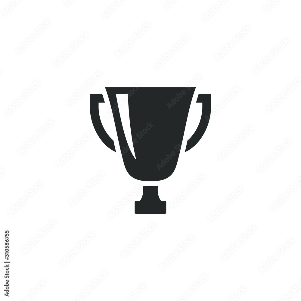 Trophy cup icon template color editable. Trophy cup award symbol vector sign isolated on white background illustration for graphic and web design. Trophy cup icon template color editable. Trophy cup award symbol vector sign isolated on white background illustration for graphic and web design.