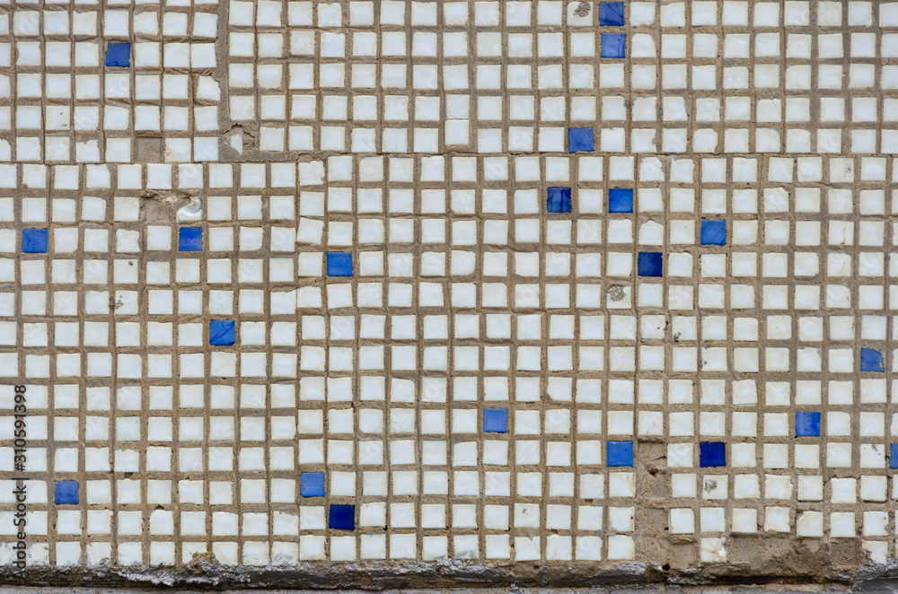 Obraz premium old soviet mosaic on the wall