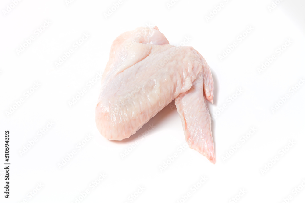 Raw chiken meat on a light background Raw chiken meat on a light background