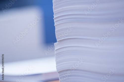 Production and gluing of books.