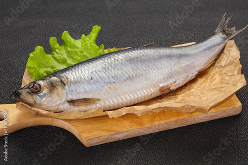 Salted herring fish