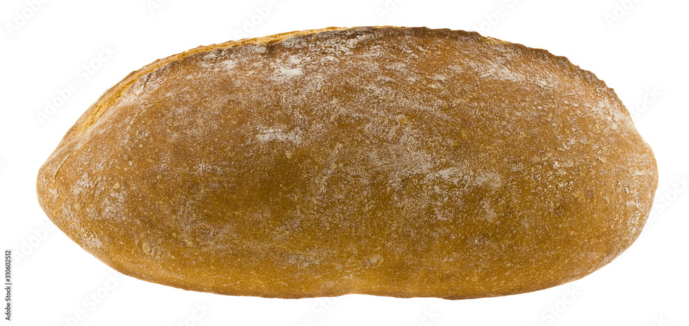Bread isolated on a white background close-up. Bread isolated on a white background close-up.