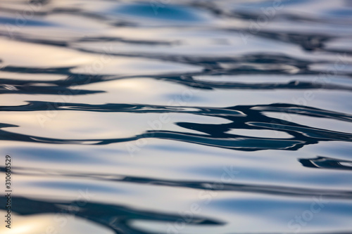 Expanse of water in the pool as an abstract background