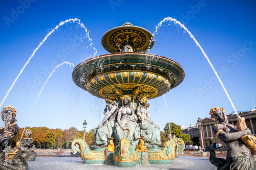 Fountain of the Seas, Concorde Square, Paris