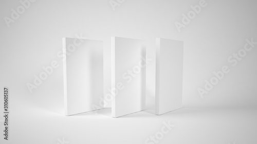 Three book template
