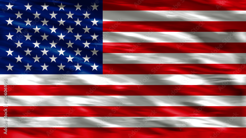 Fototapeta premium Flaga Stanów Zjednoczonych - flaga USA