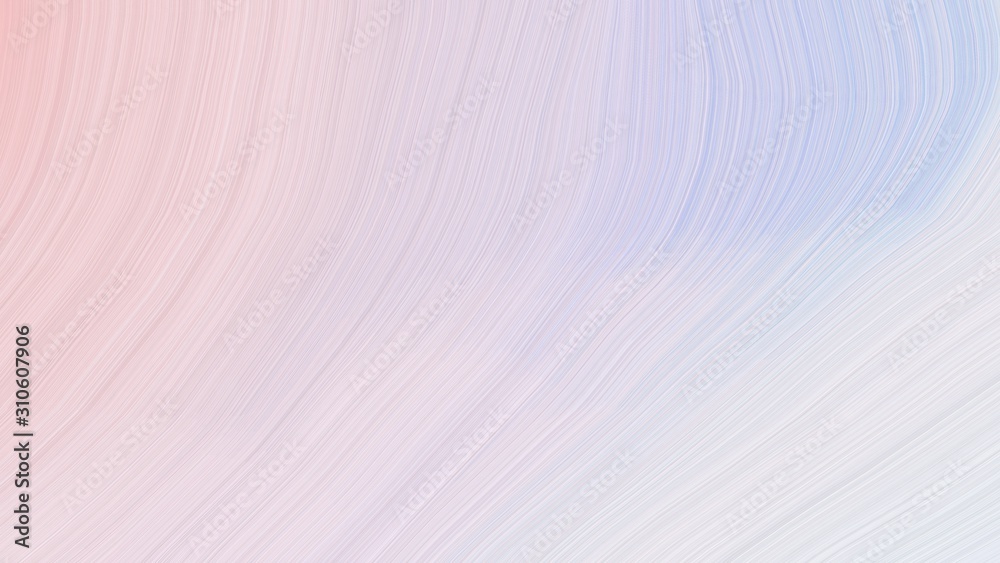 simple colorful modern waves background design with light gray, misty rose and light steel blue color