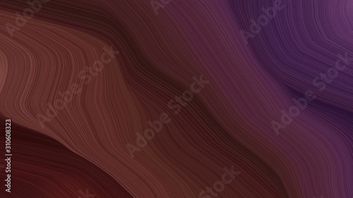 simple colorful curvy background illustration with very dark magenta, very dark pink and old mauve color