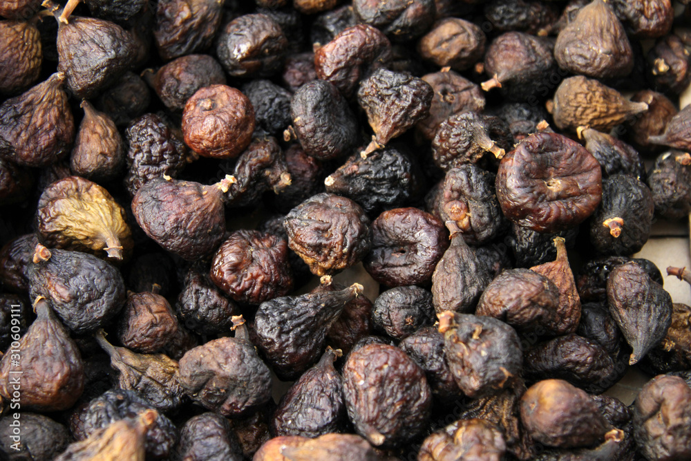 Dried figs. Organic dry fruits background. Dried figs. Organic dry fruits background.