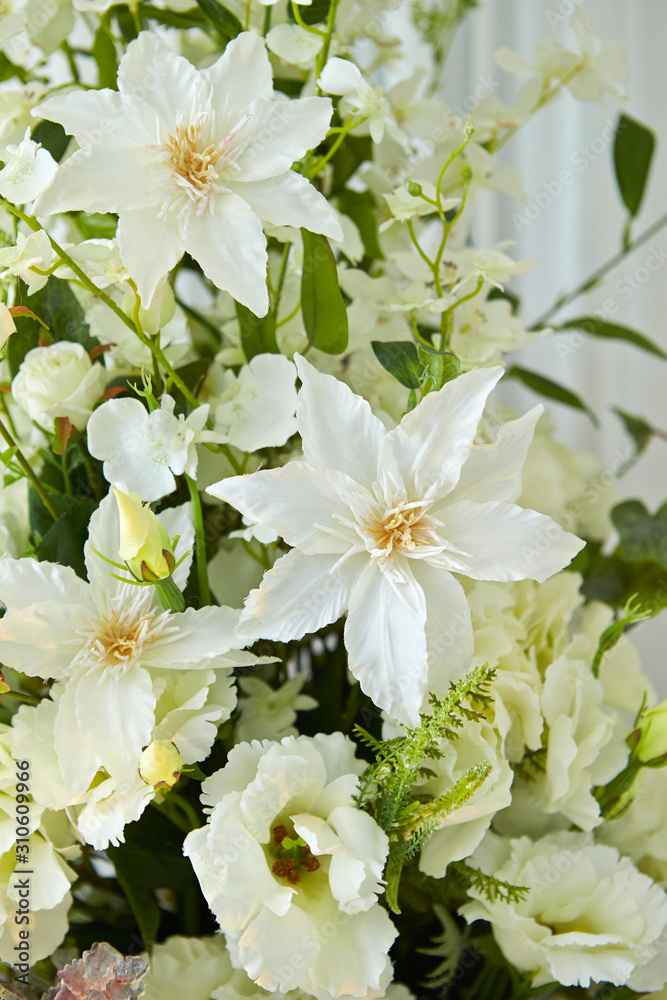 Fototapeta premium Flower decoration for wedding party 