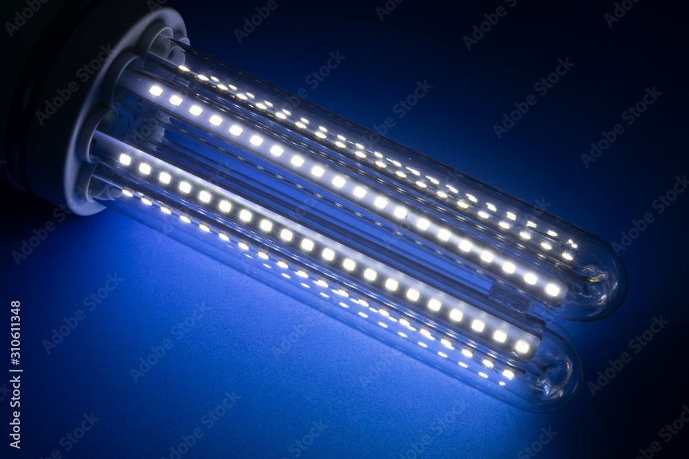 Led light bulb close up Led light bulb close up