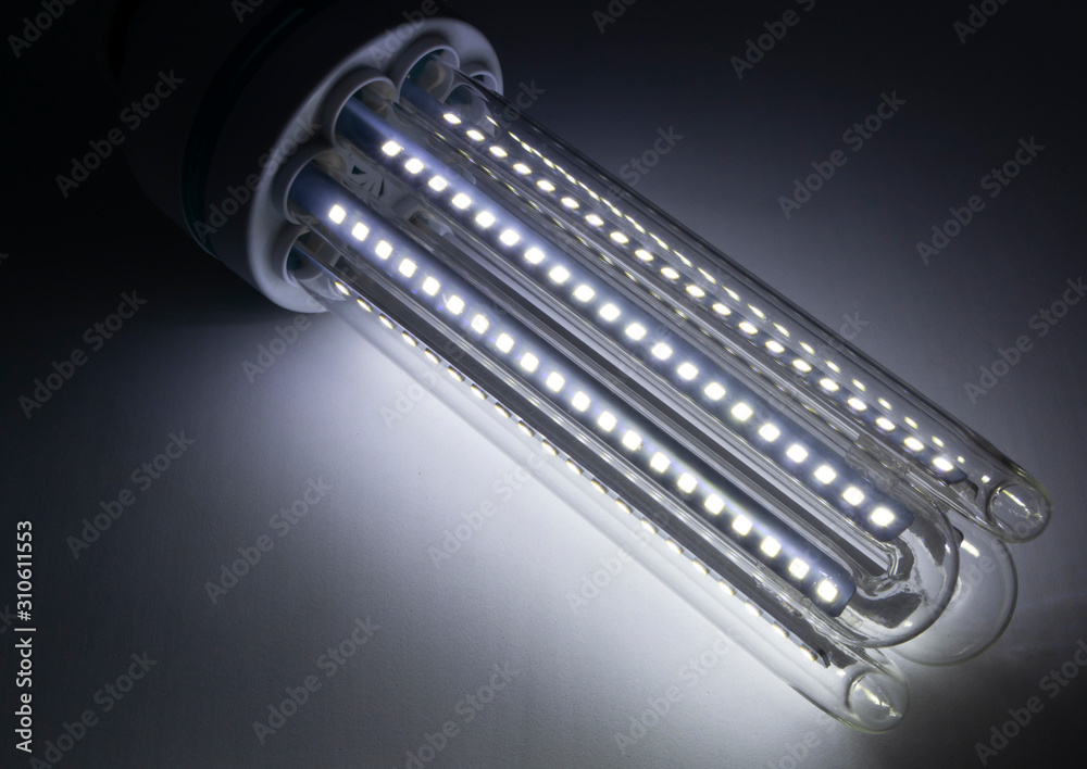 Led light bulb close up Led light bulb close up