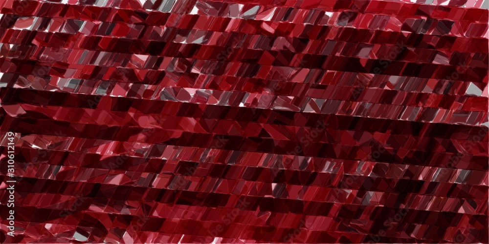 Fototapeta premium shiny futuristic modern stripes wallpaper with very dark pink, indian red and dark moderate pink colors