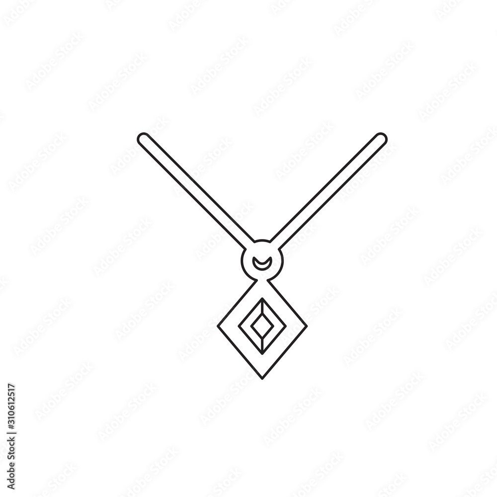 Pendant vector icon. Lined flat sign for mobile concept and web design. Penfant glyph icon. Symbol, logo illustration. Vector graphics Pendant vector icon. Lined flat sign for mobile concept and web design. Penfant glyph icon. Symbol, logo illustration. Vector graphics