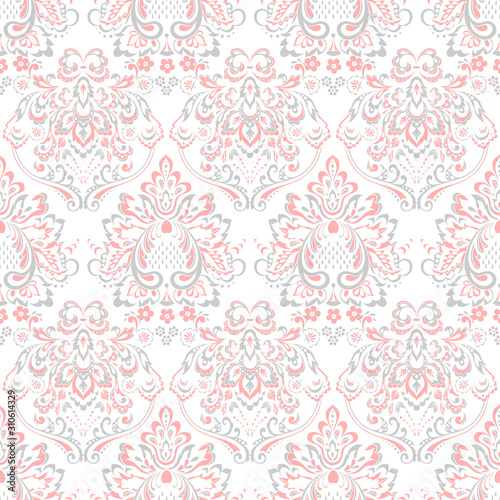 vintage floral seamless patten. Classic floral  wallpaper. seamless vector background