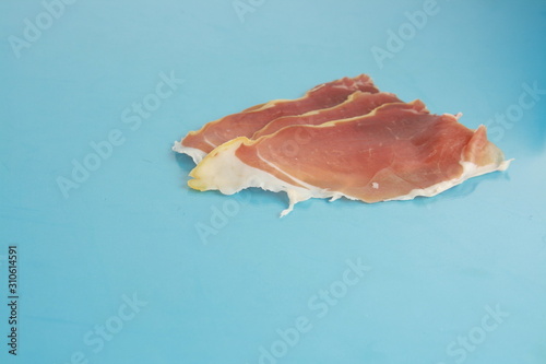 slices of serrano ham