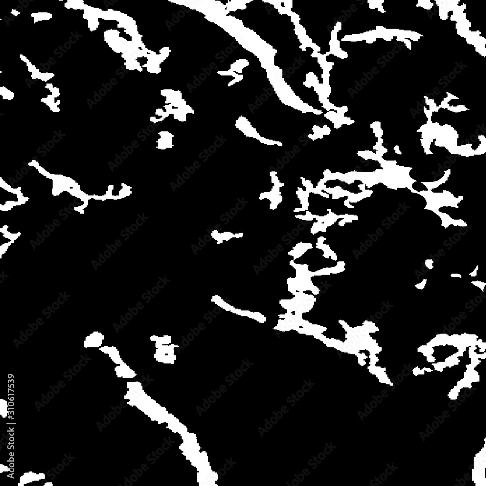 Fototapeta premium Illustration, abstract halftone backdrop in white and black tones in pop art style, geometric monochrome background. For posters, banners, retro and urban design