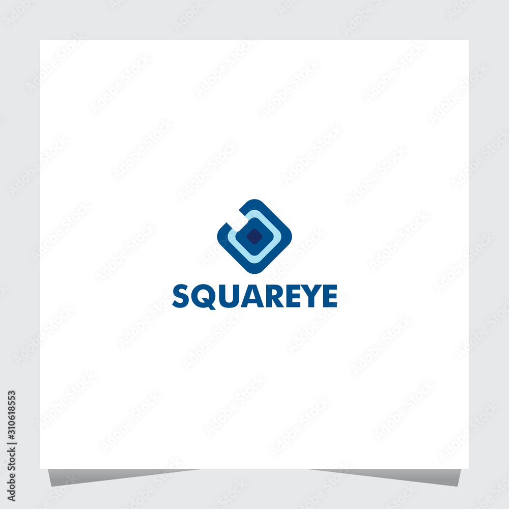 Square Eye Logo Inspirations Template. icon Square Eye Logo Inspirations Template. icon