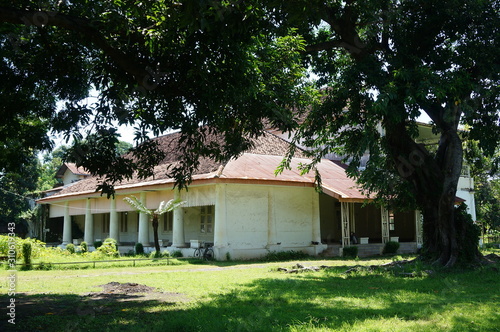 The Dutch colonial building located in the area of ​​the Demas Sugar Cane Factory in Besuki District, Situbondo Regency, East Java, Indonesia.