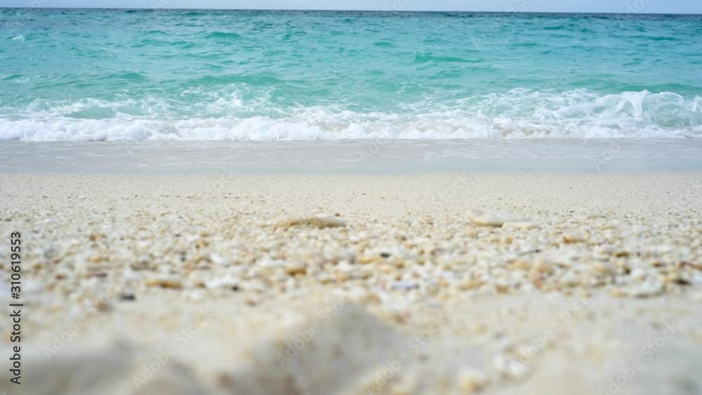 Background from the sea. The clear water of the White Beach of Boracay Island, Philippines Background from the sea. The clear water of the White Beach of Boracay Island, Philippines