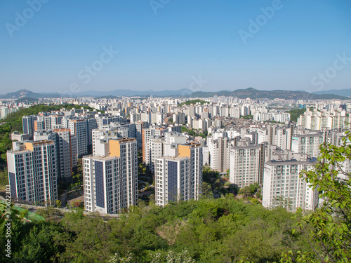 韓国の高層住宅