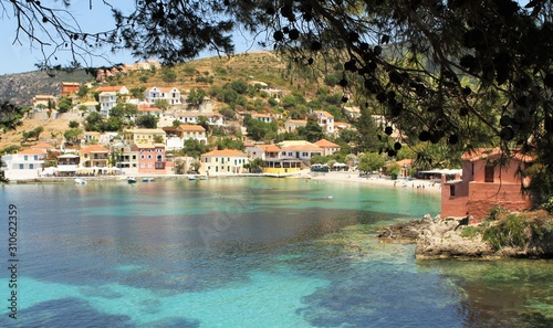 Assos village Kefalonia island Greece
