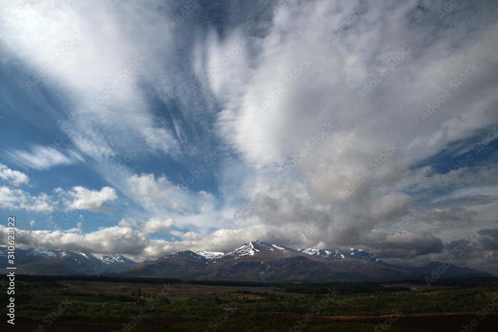 Landschaft  Ben Nevis Schottland