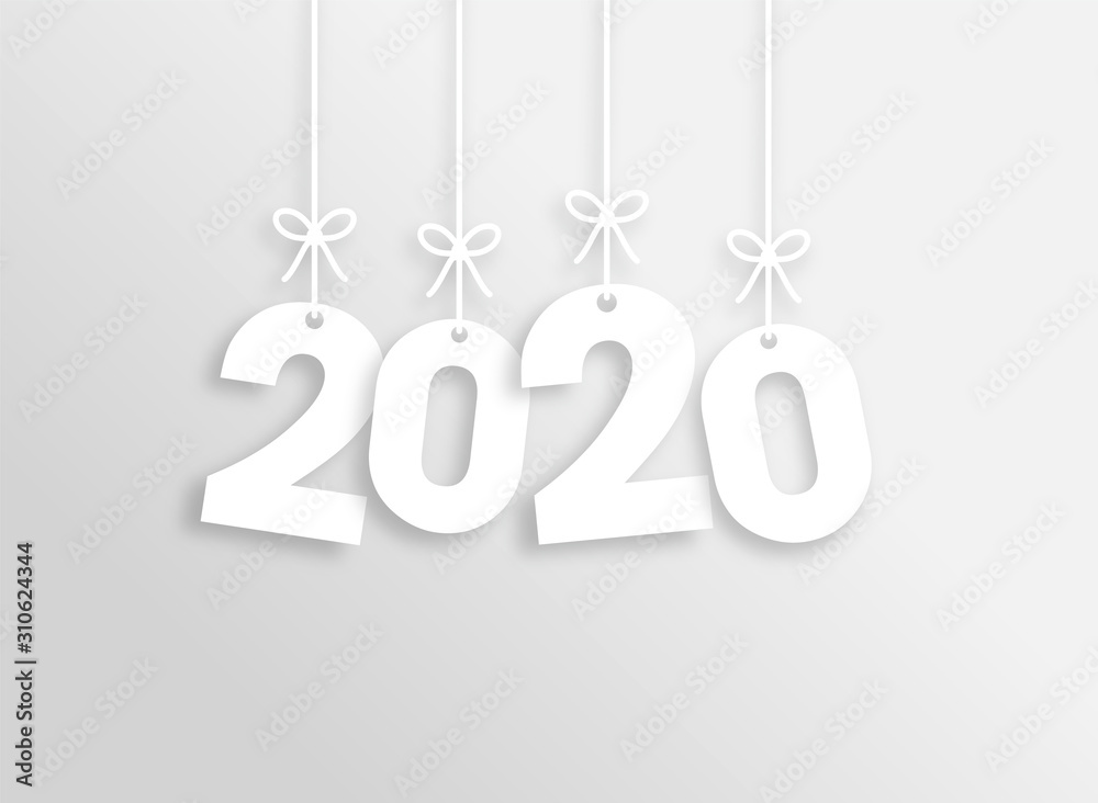 2020 Trendy Colorful Vector Backgorund