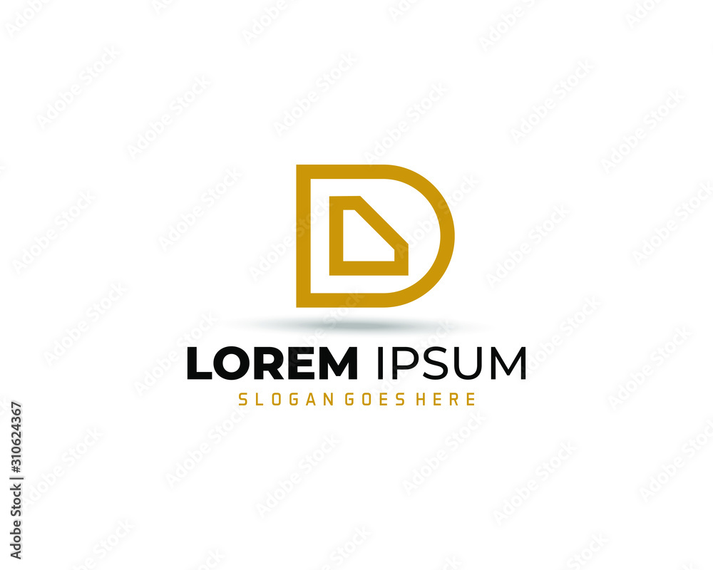 Letter D Diamond Creative Business Logo Letter D Diamond Creative Business Logo
