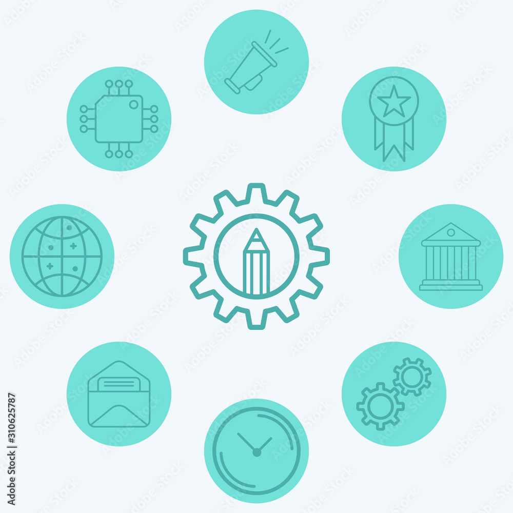 Pencil vector icon sign symbol Pencil vector icon sign symbol