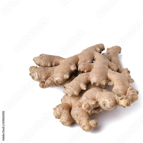 ginger or ginger root on the background new.