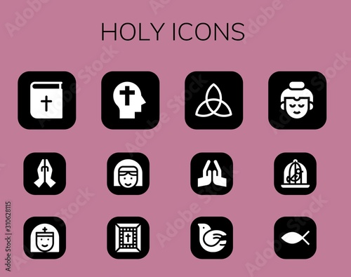 holy icon set