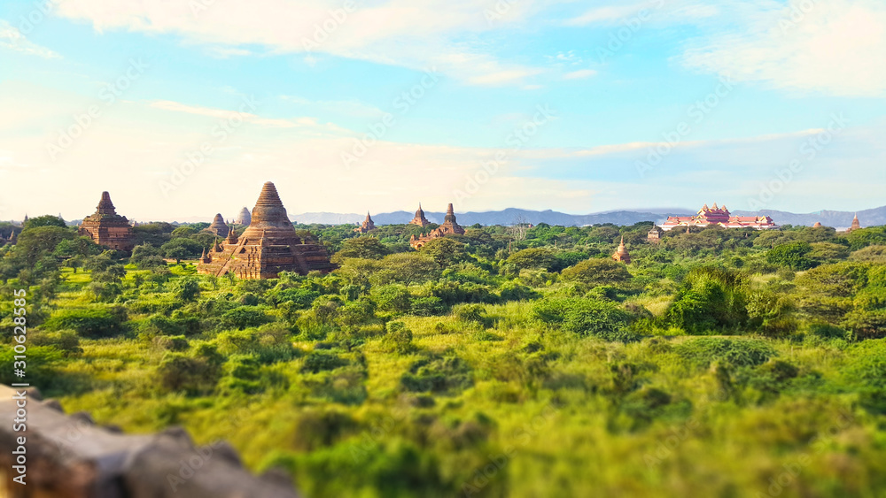 The Bagan Pagodas