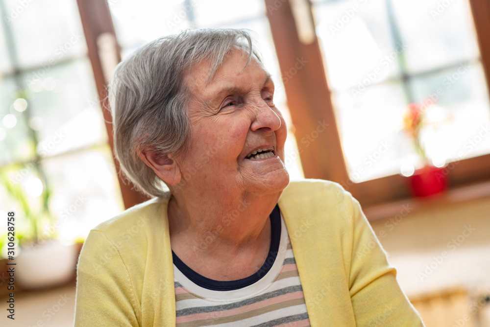 Senior woman portrait Senior woman portrait