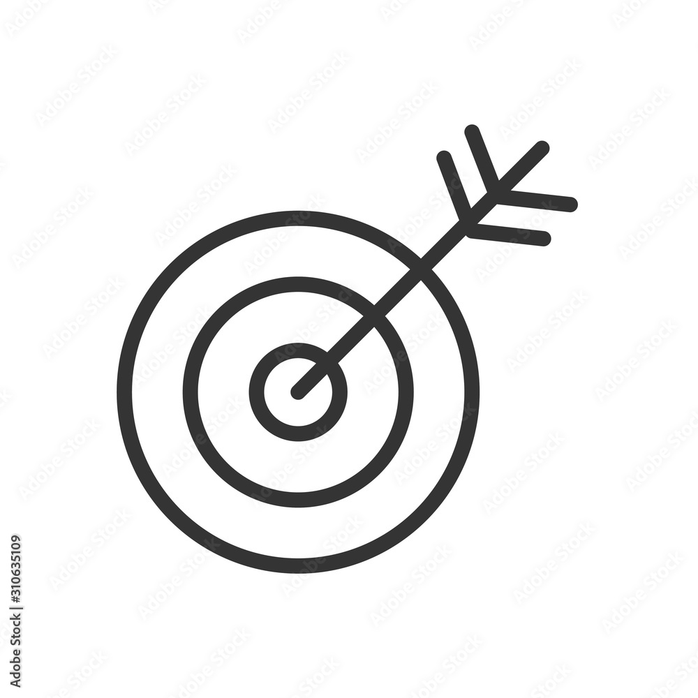 Icon marketing target graphic design single icon vector illustration Icon marketing target graphic design single icon vector illustration
