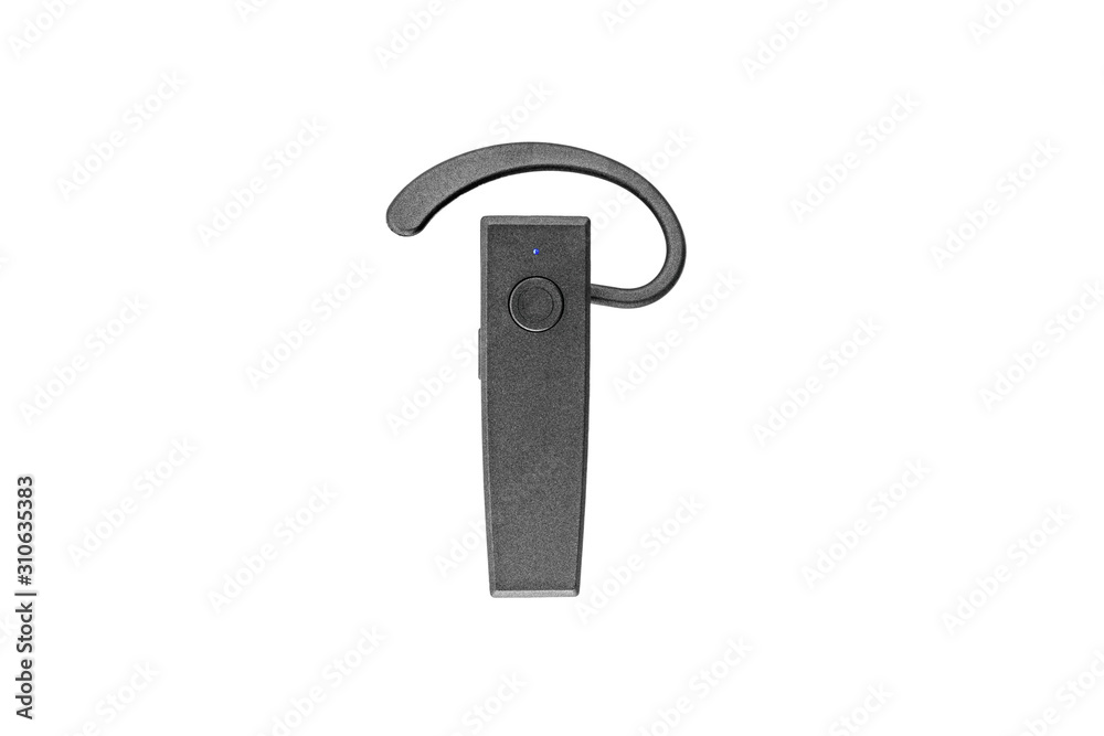 Bluetooth wireless headphone in white background isolated Bluetooth wireless headphone in white background isolated