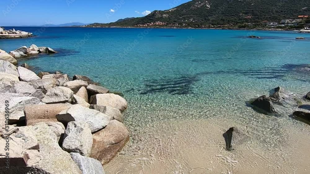 La plage de Sant'Ambroggio, en Corse