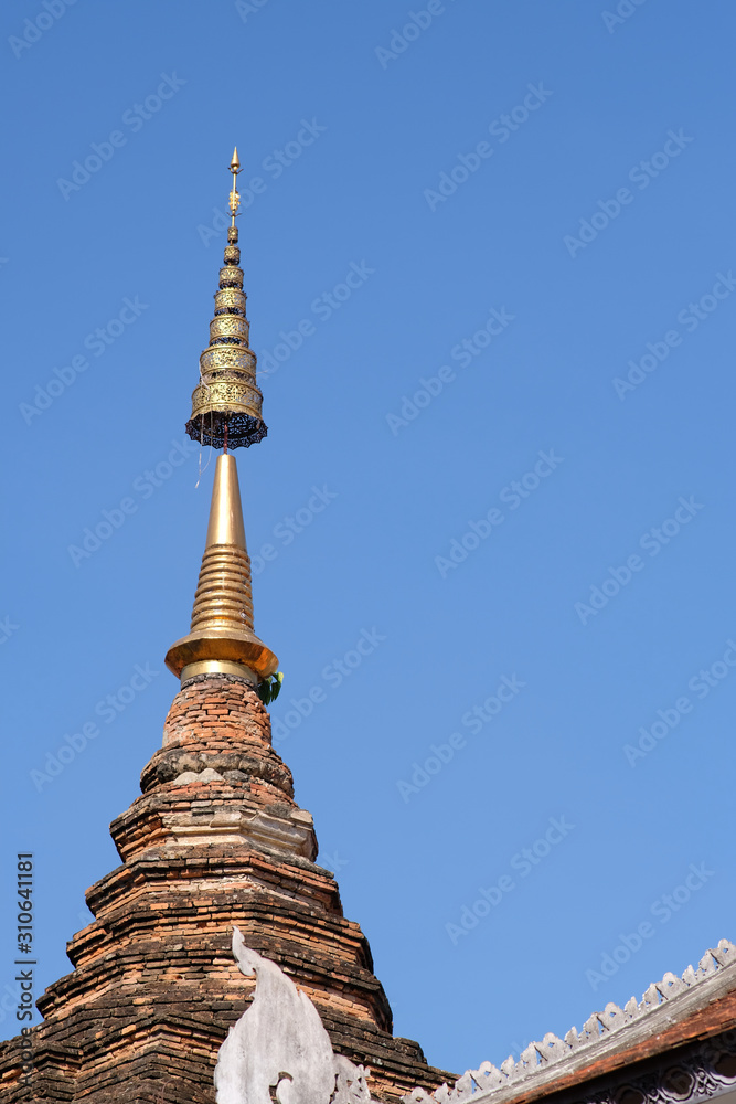Fototapeta premium pagoda in thailand