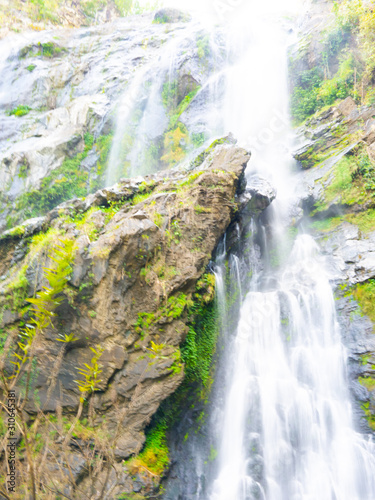 Fototapeta Naklejka Na Ścianę i Meble -   the waterfall in Klong Lan National Park