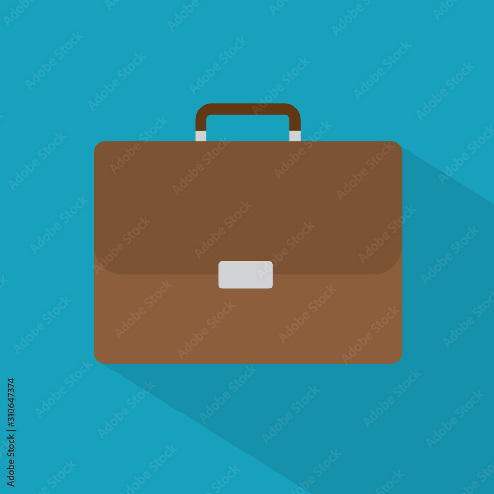 leather briefcase icon- vector illustration leather briefcase icon- vector illustration