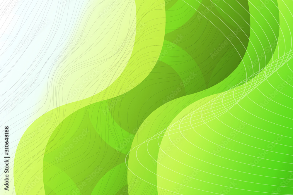 Fototapeta premium abstract, green, light, illustration, wallpaper, design, sun, bright, color, blue, graphic, texture, pattern, burst, nature, backdrop, art, blur, lines, spring, backgrounds, rays, sky, yellow, energy