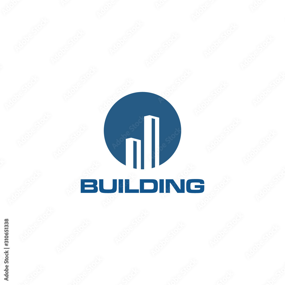 Building Construction Real Estate Logo Template Vector Icon Building Construction Real Estate Logo Template Vector Icon