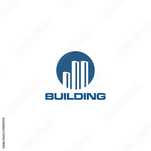 Building Construction Real Estate Logo Template Vector Icon