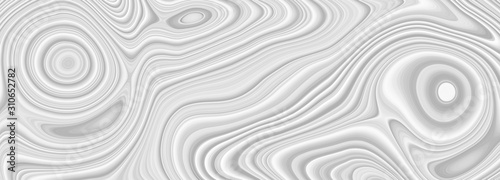 White background 3 d with elements of waves in a fantastic abstract design  the texture of the lines in a modern style for wallpaper. Light gray template for wedding ceremony or business presentation.