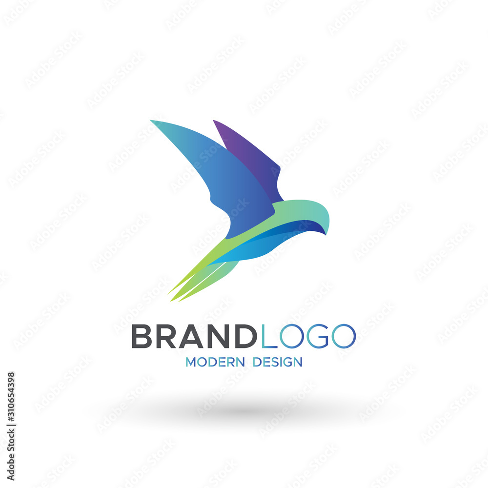 Bird Logo modern style, can use for mascot brand business. Vector illustrations Bird Logo modern style, can use for mascot brand business. Vector illustrations