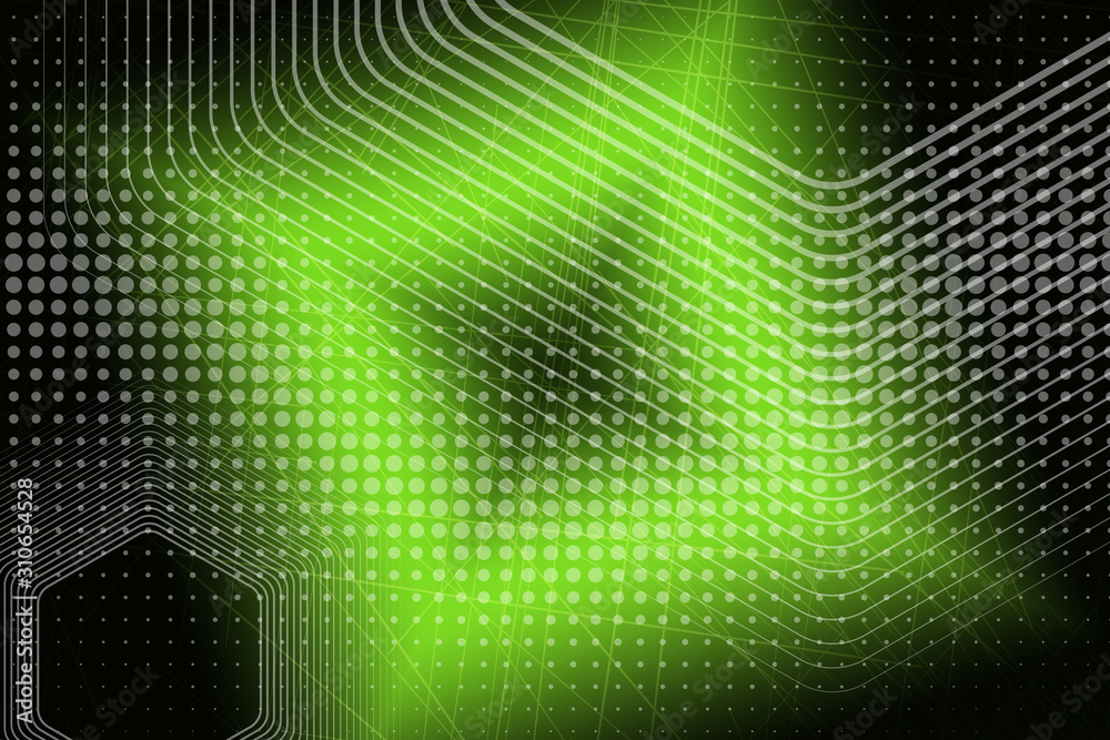 Obraz premium abstract, green, design, light, wallpaper, illustration, wave, pattern, graphic, blue, backdrop, lines, texture, line, waves, backgrounds, white, digital, curve, color, art, technology, yellow, flow