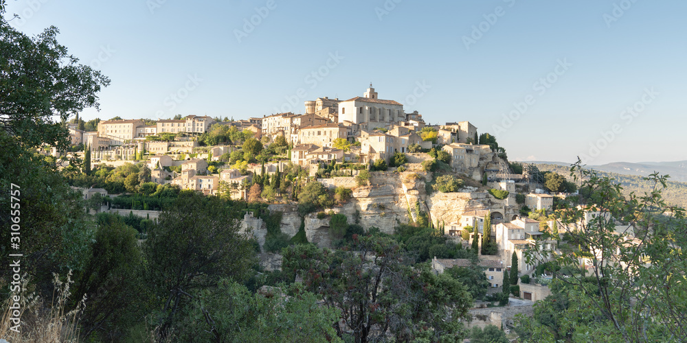 Gordes small typical village town in Provence southern France